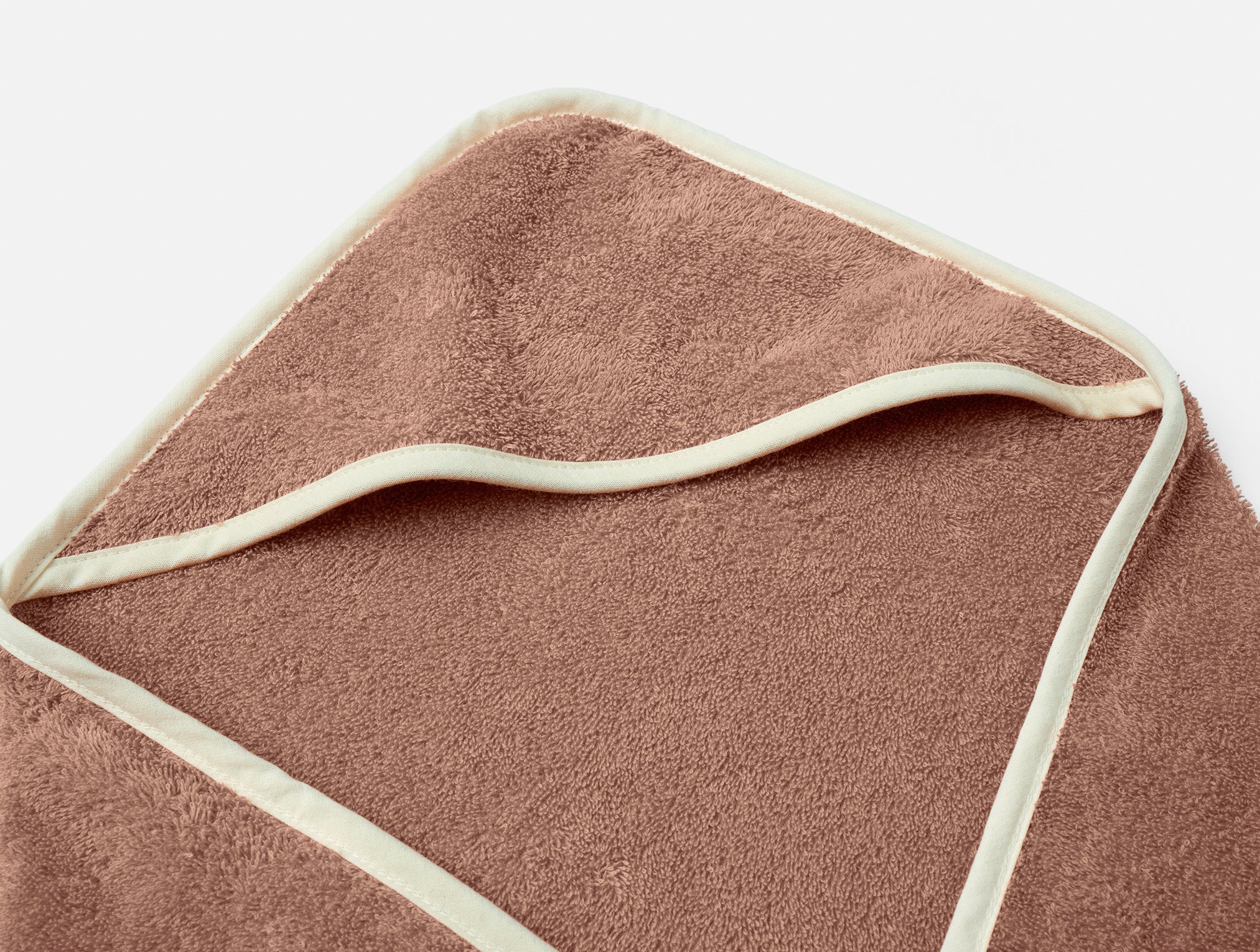 Cloud Loom™ Organic Baby Hooded Towel and Bath Mitt Set