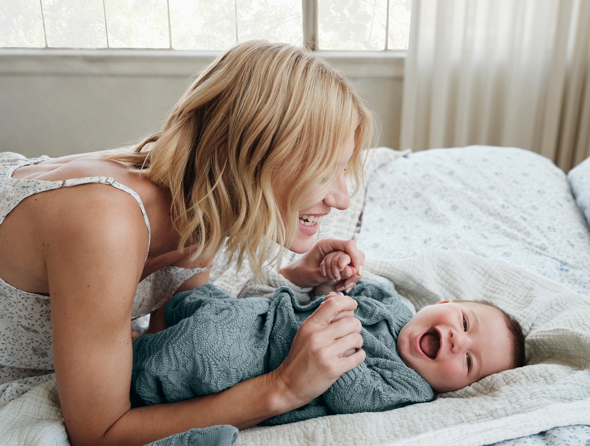 Wren Organic Knit Snuggle Sack