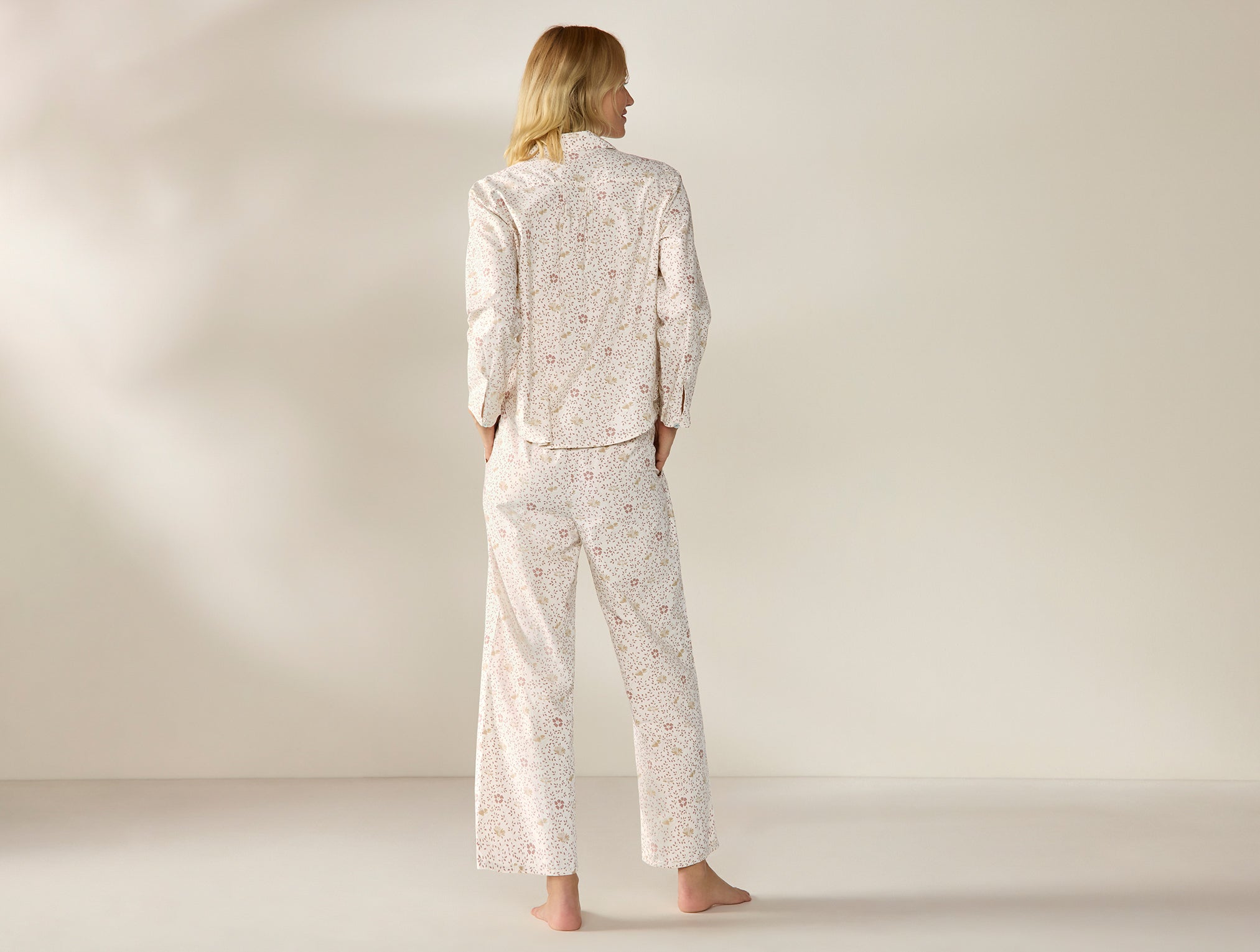 Women's Isla Organic Cotton Long Sleeve Pajama Set