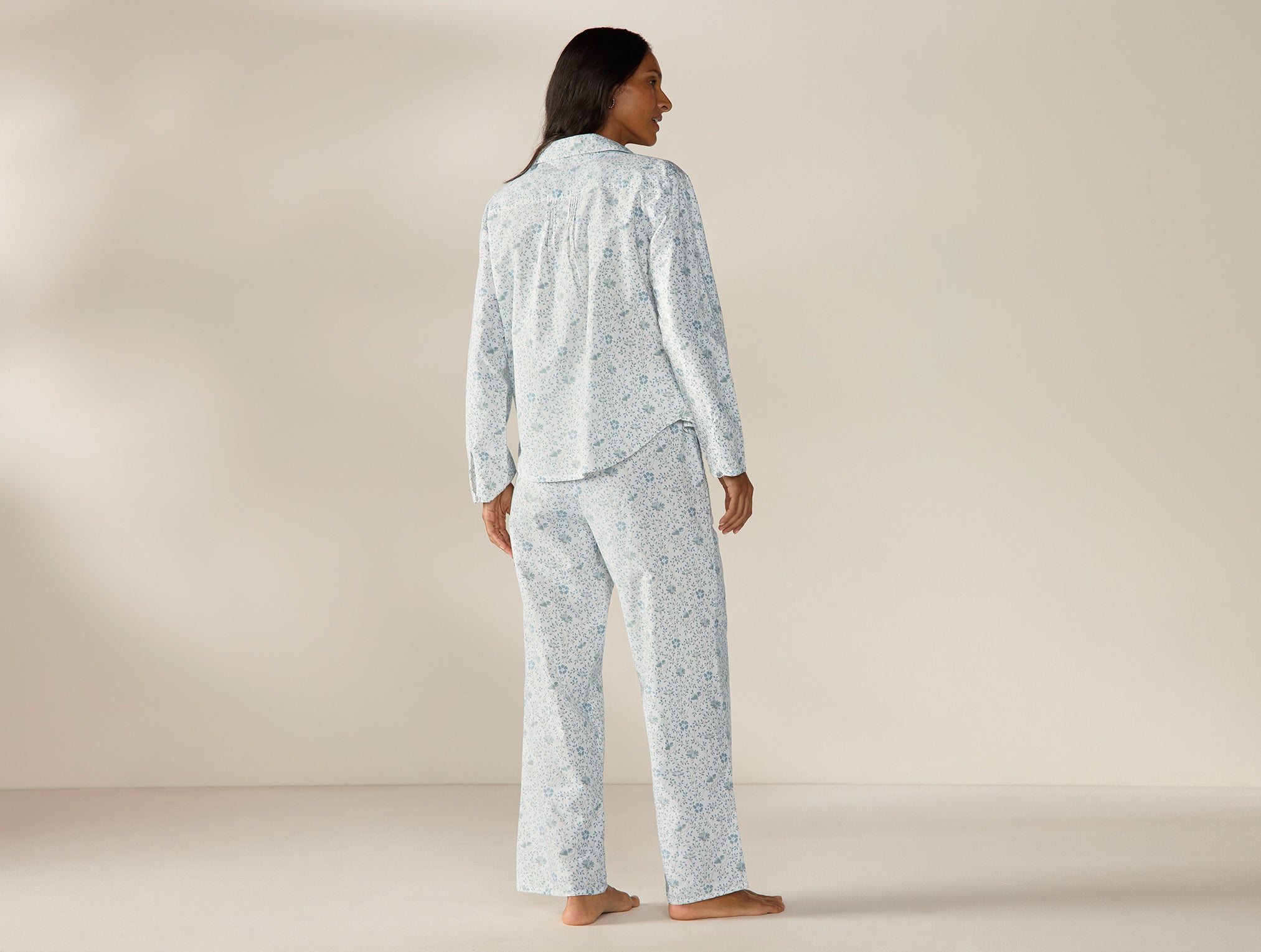 Women's Isla Organic Cotton Long Sleeve Pajama Set