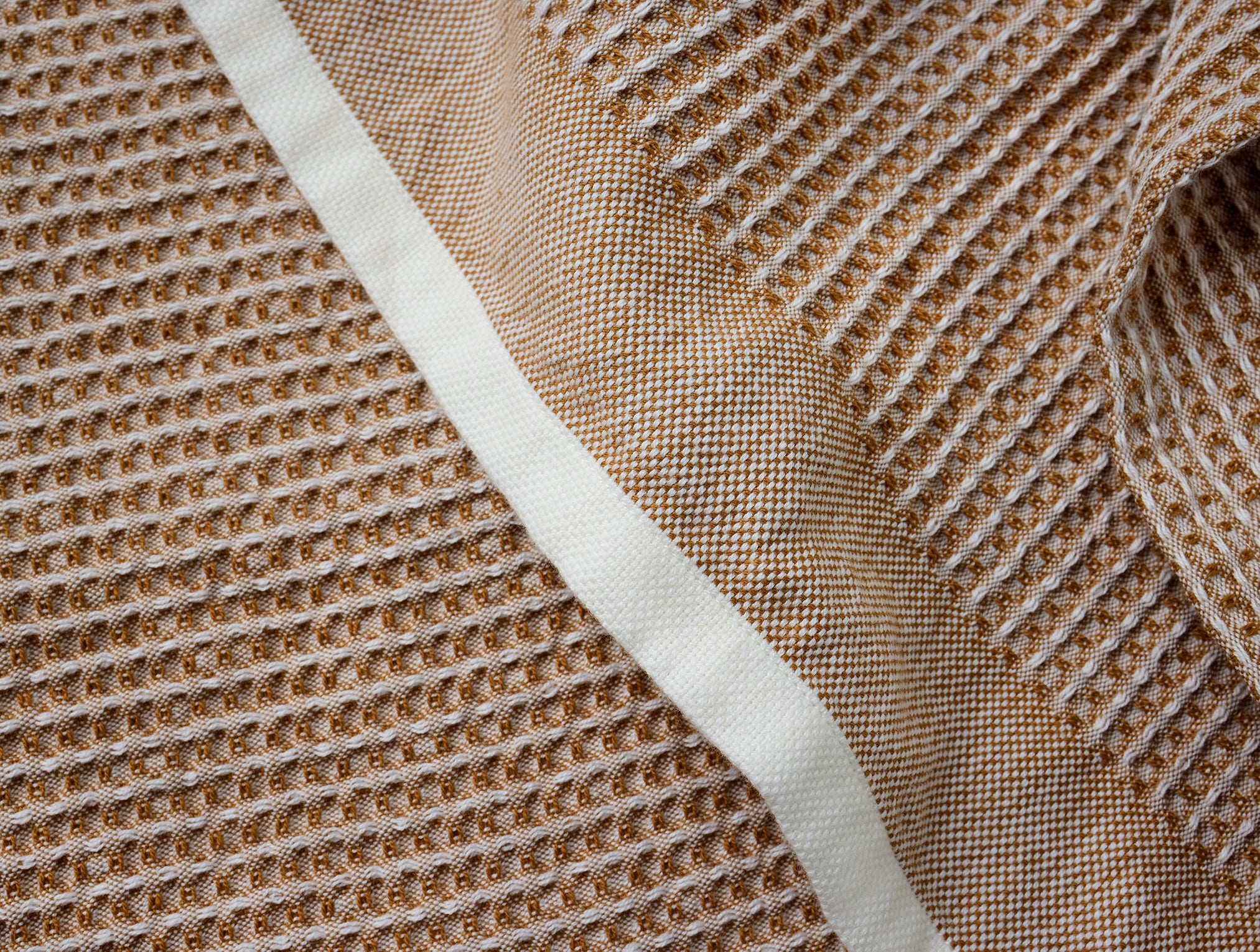 Organic Waffle Kitchen Towels, Set of 6