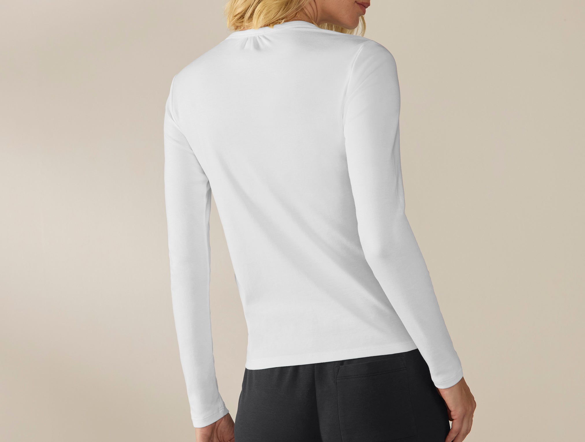 Women's Pima Organic Knit Henley