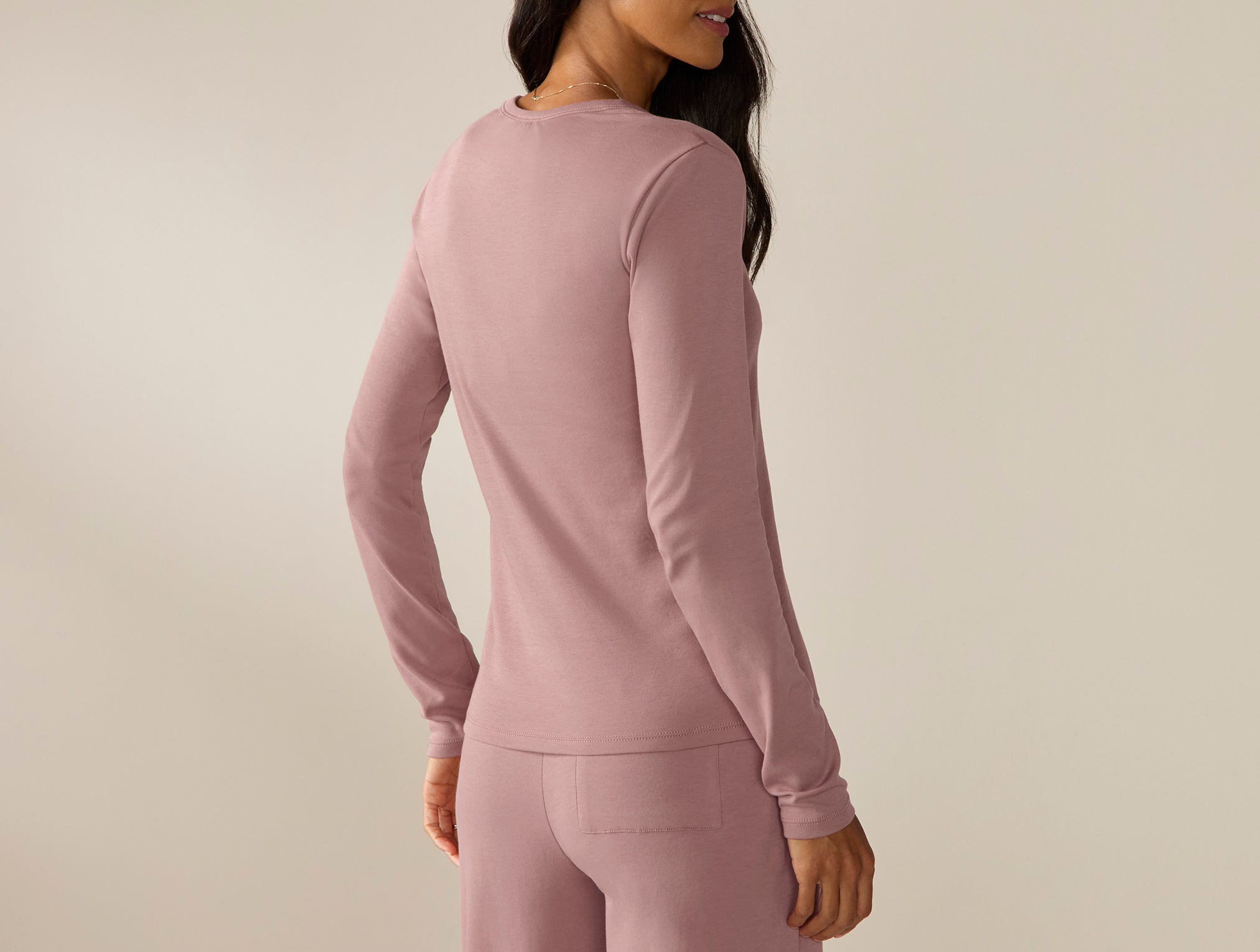 Women's Pima Organic Knit Henley