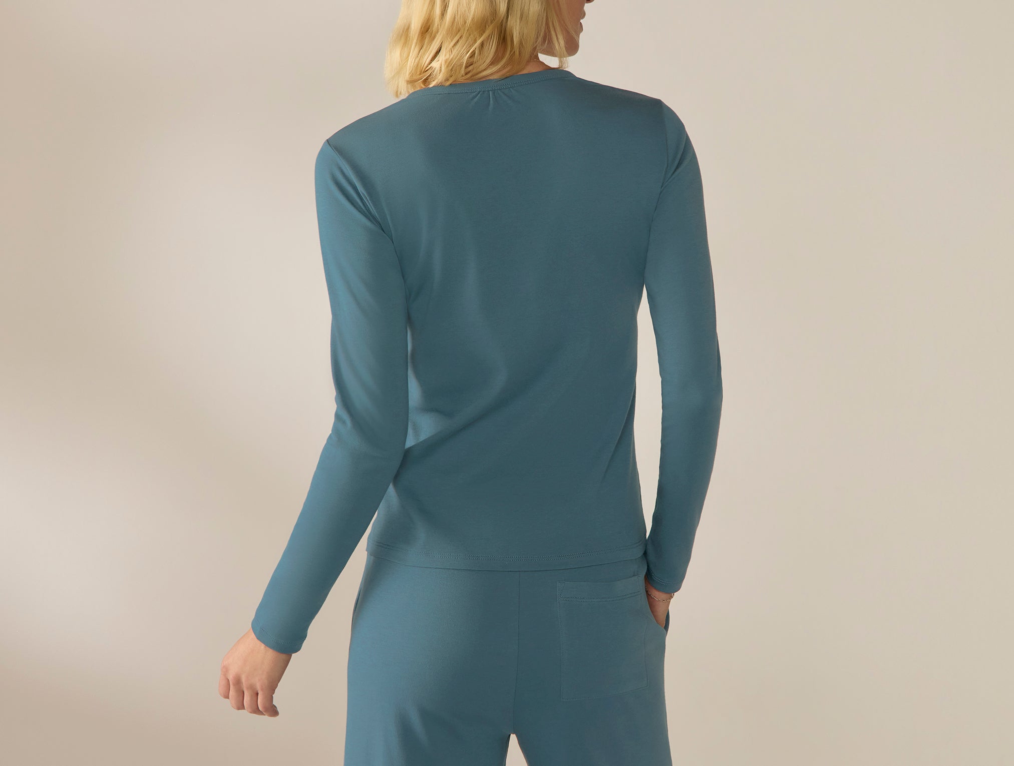 Women's Pima Organic Knit Henley