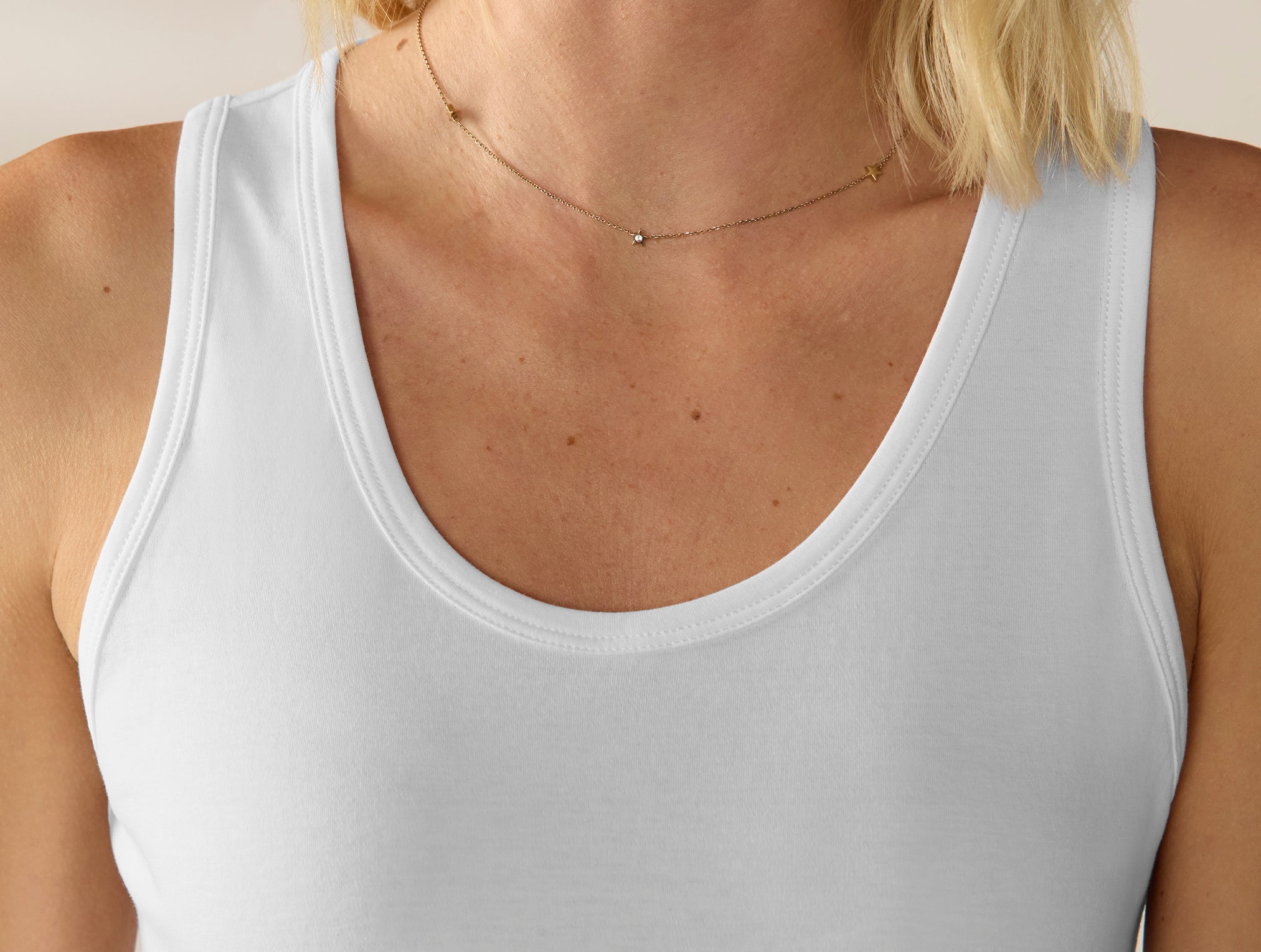 Women's Pima Organic Knit Tank Top