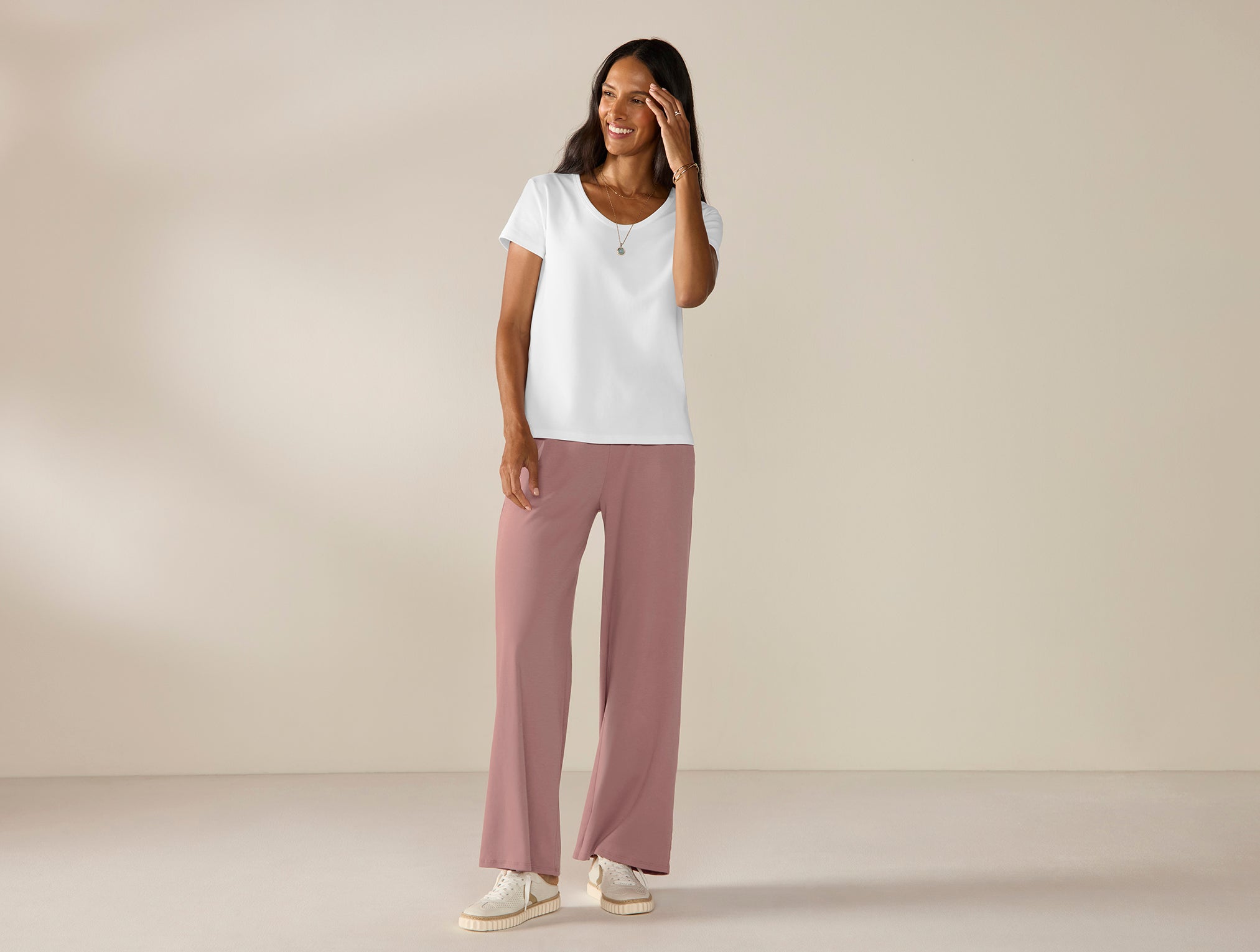 Women’s Pima Organic Knit Tee