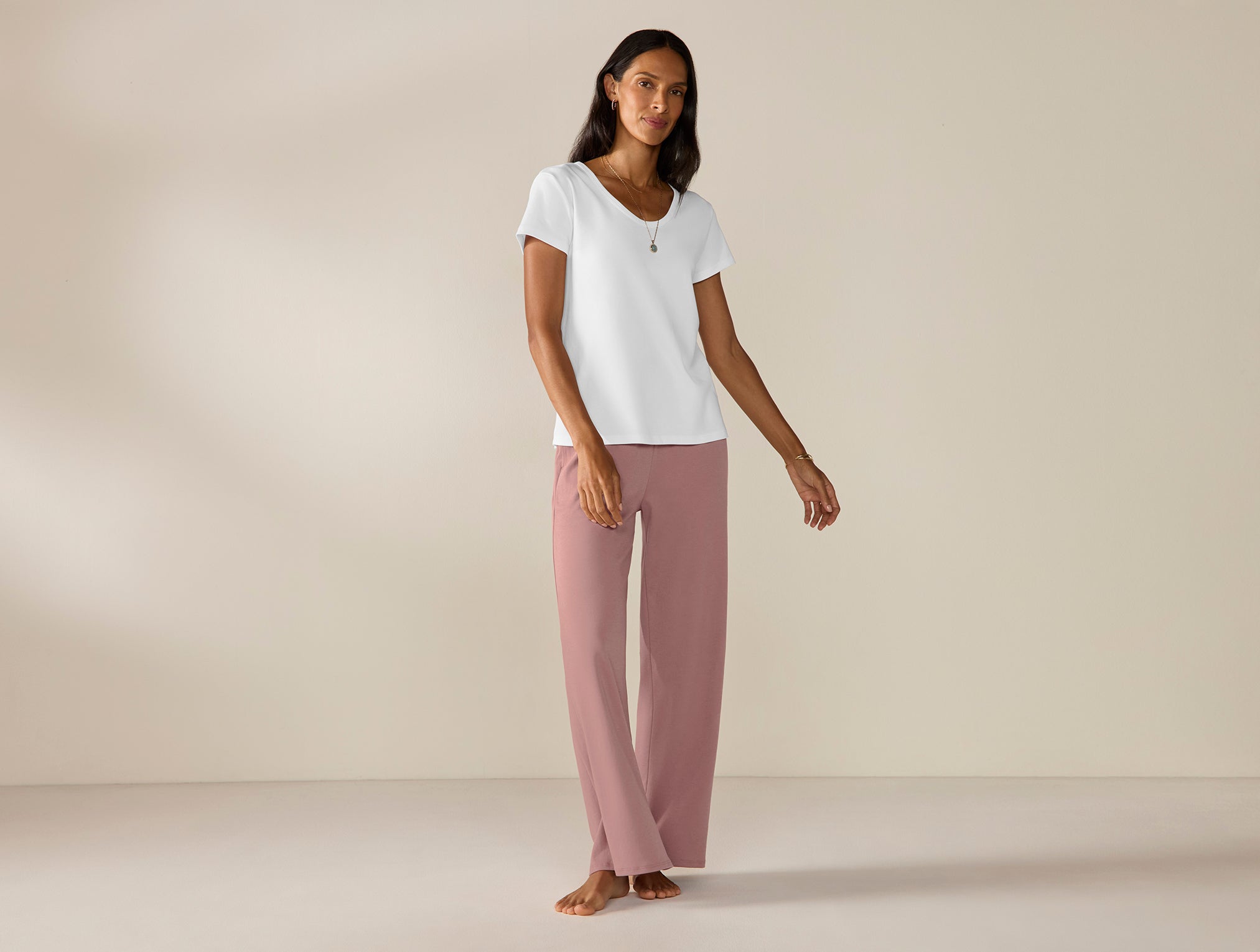 Women's Pima Organic Knit Tee