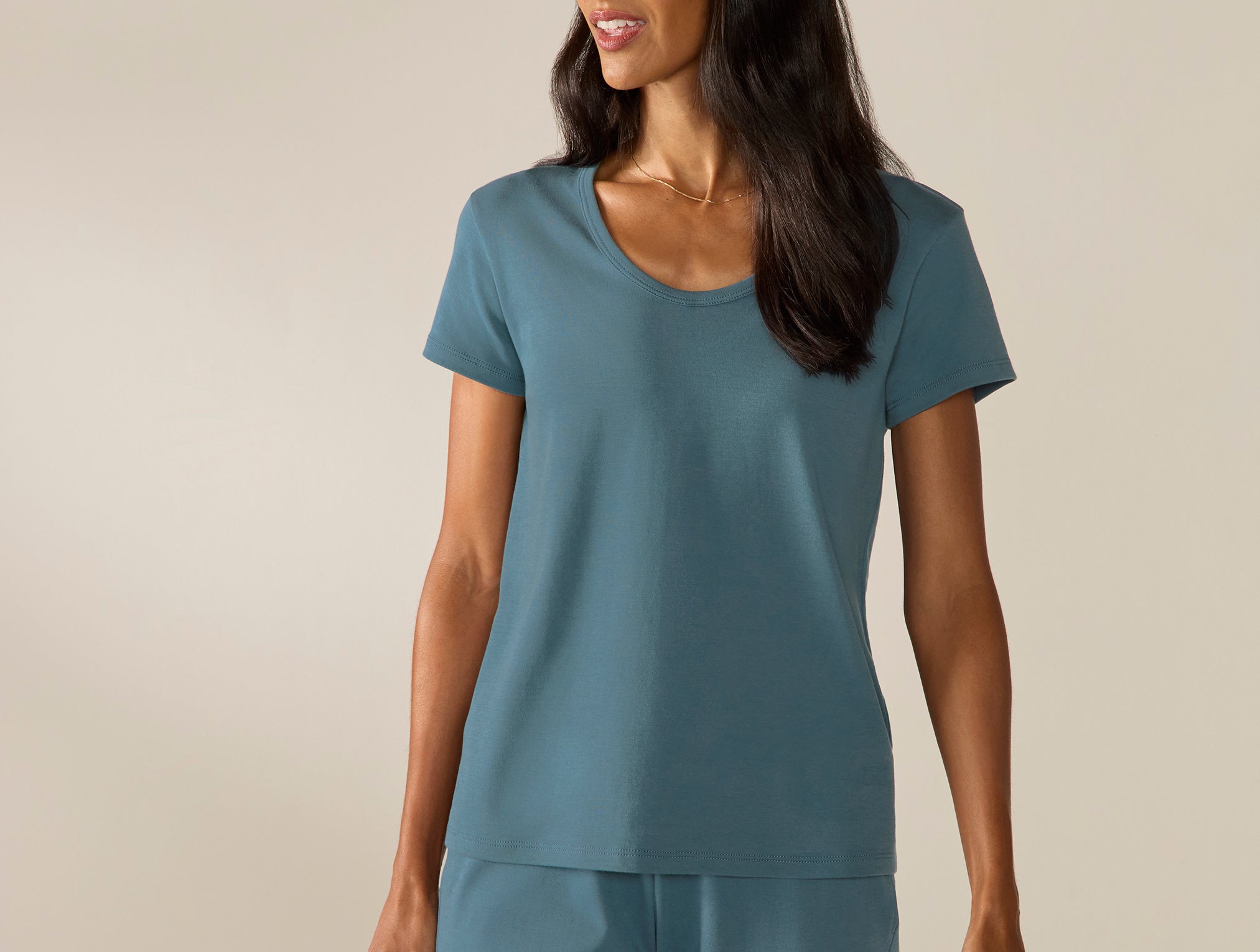Women's Pima Organic Knit Tee