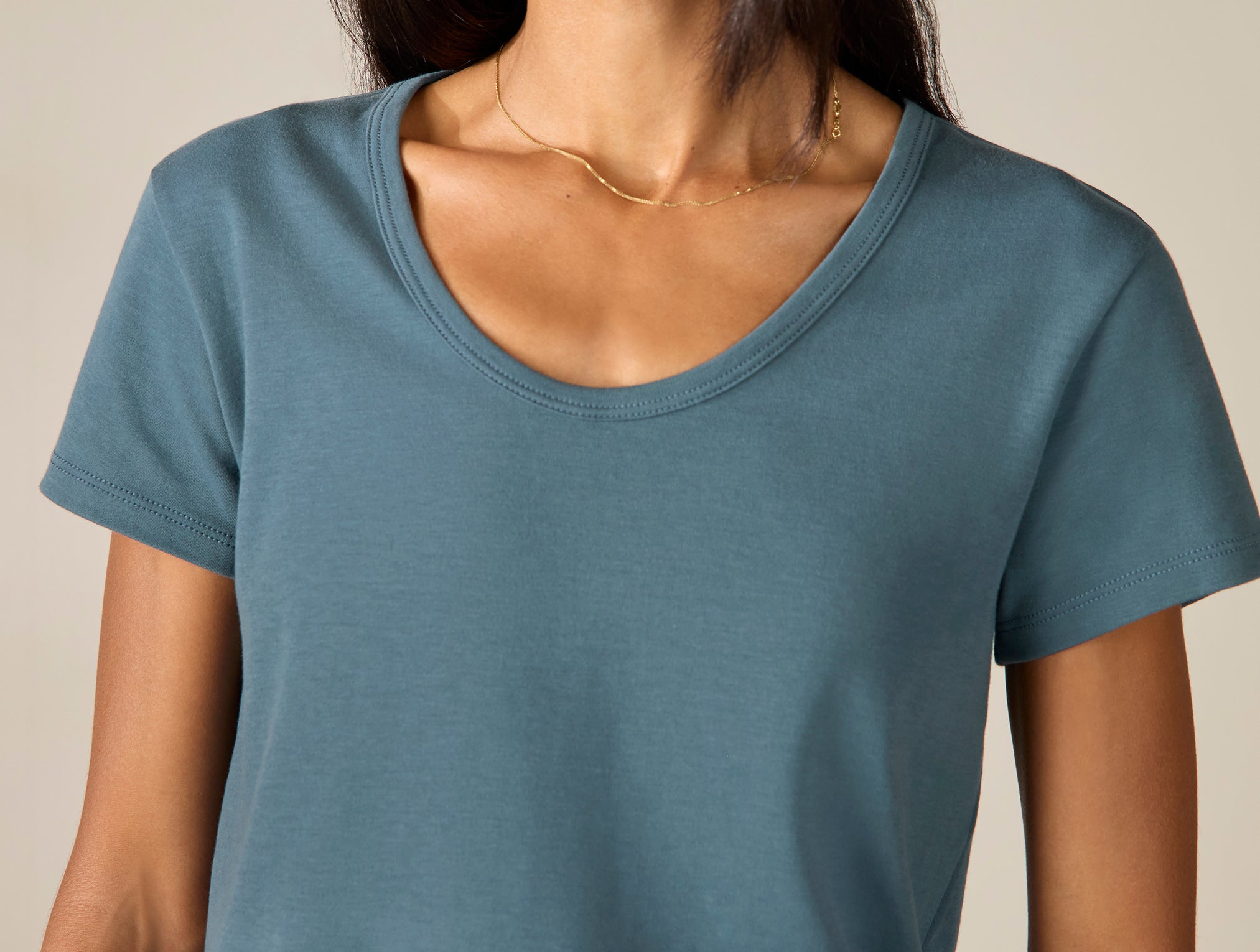 Women's Pima Organic Knit Tee