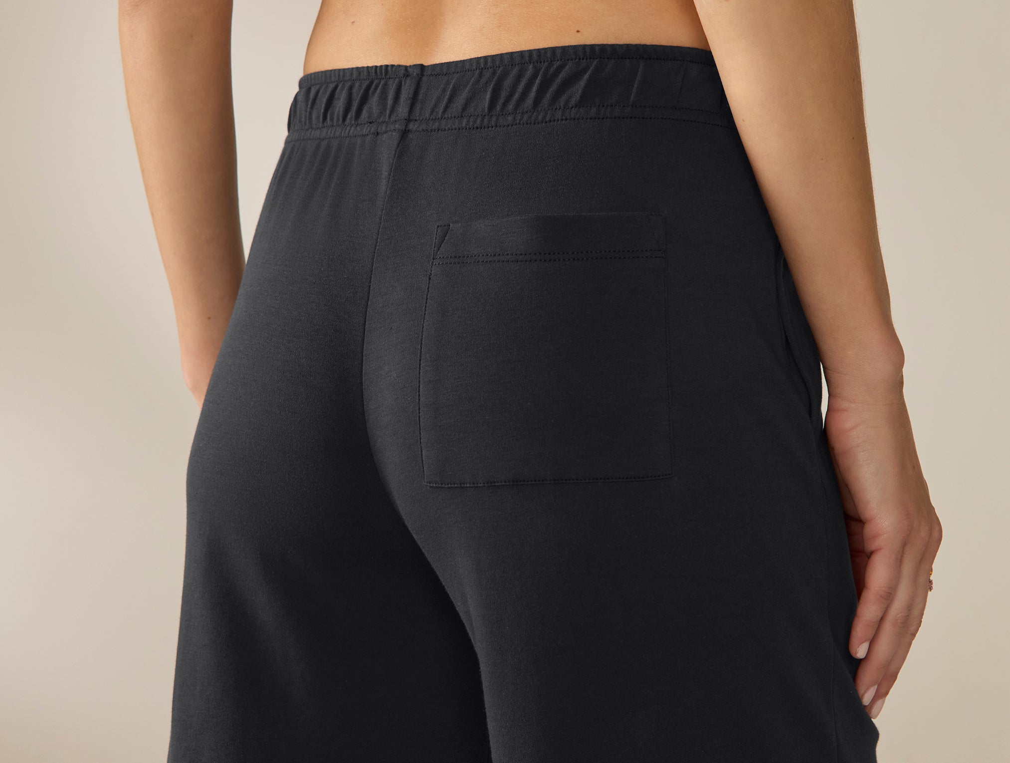 Women's Pima Organic Knit Wide Leg Pant