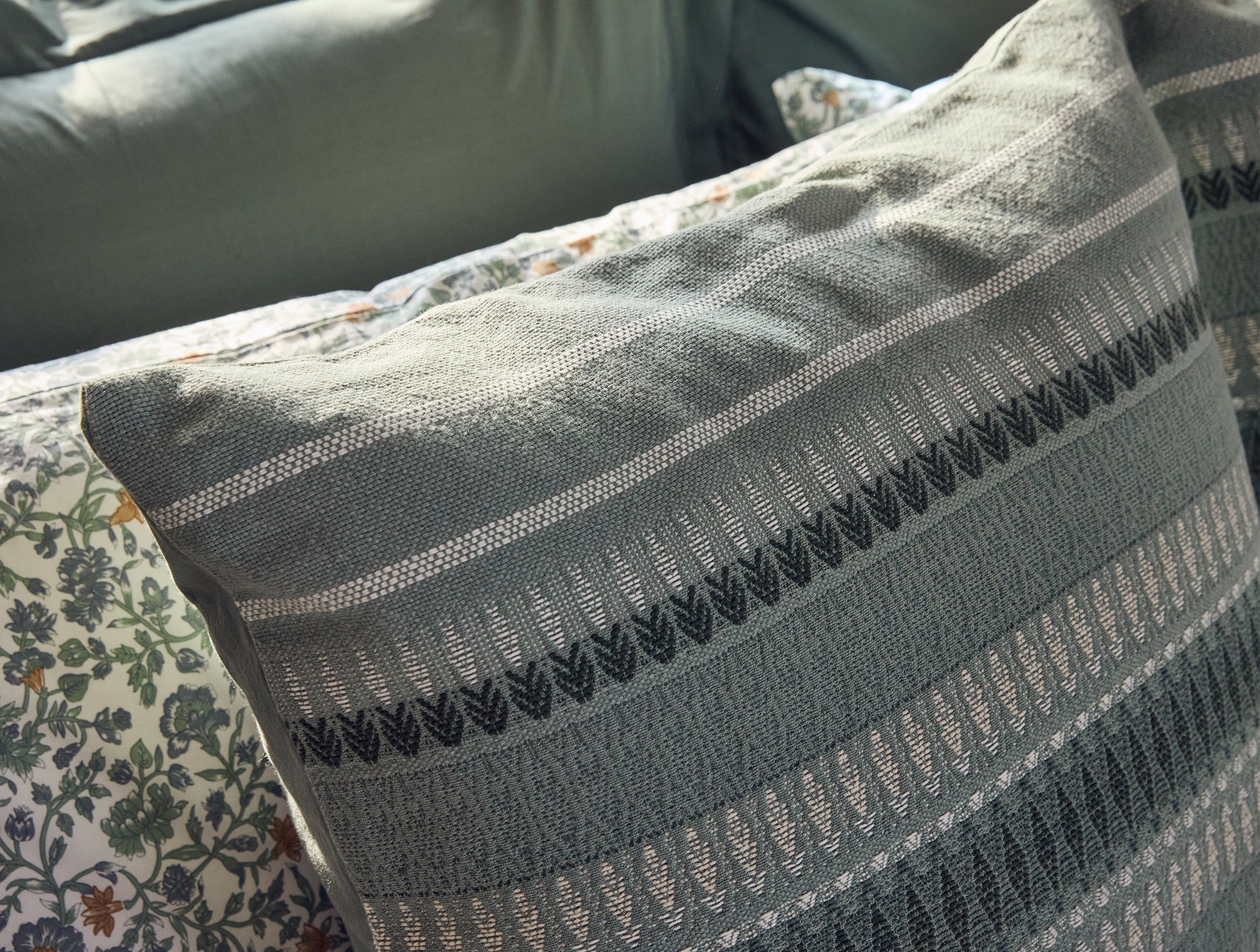 Lost Coast Decorative Organic Pillow Cover 