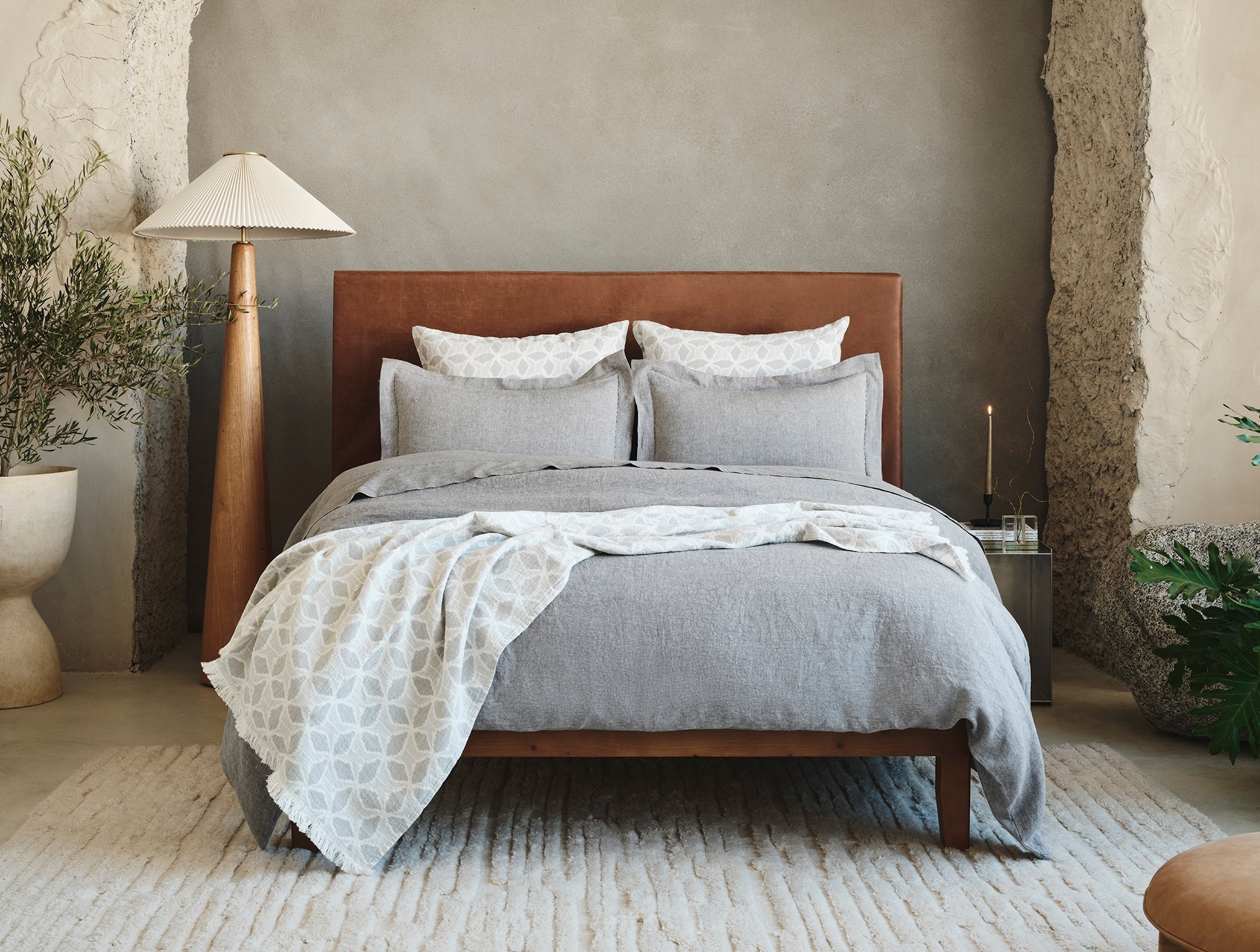 Organic Relaxed Linen Duvet Cover - Cartivias 