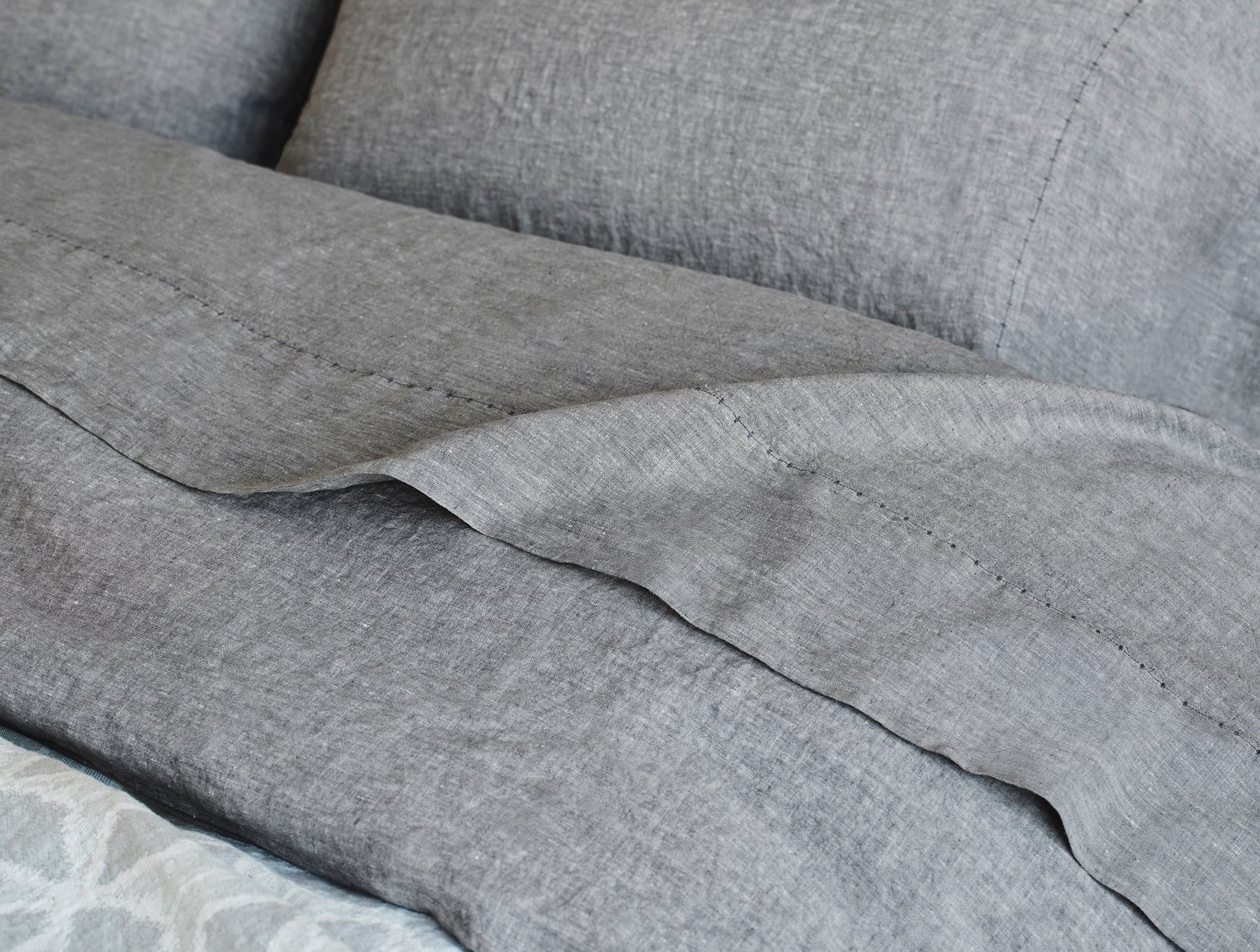 Organic Relaxed Linen Duvet Cover - Cartivias 