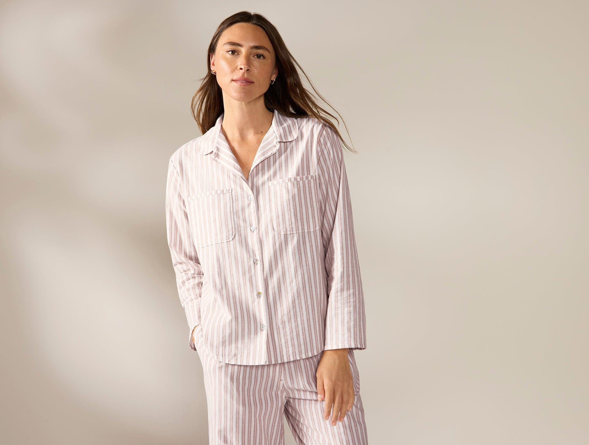 Women's Isla Organic Cotton Long Sleeve Pajama Set - Cartivias 