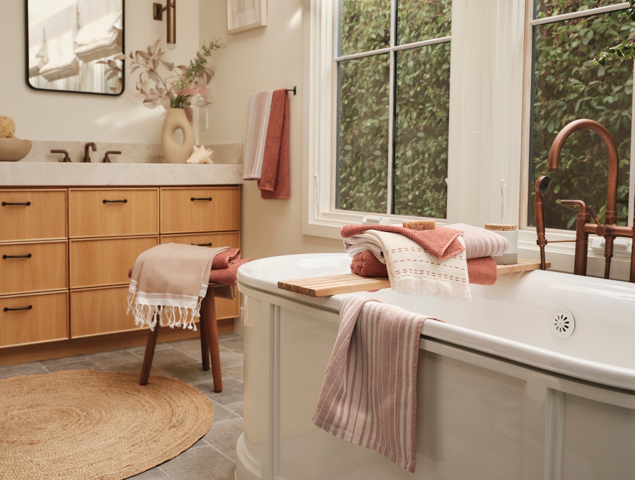 Sycamore Organic Cotton Linen Towels - Cartivias 