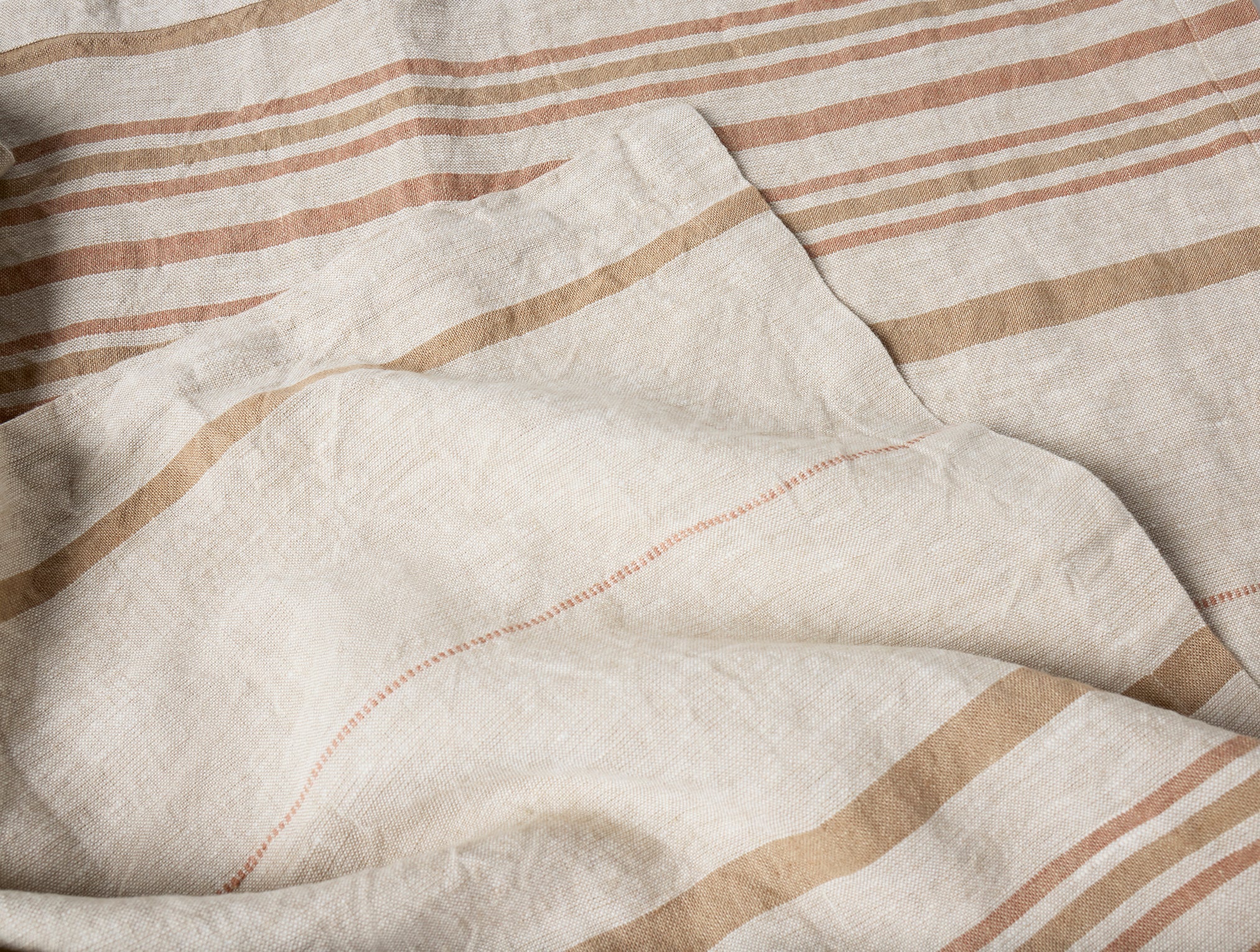 Mojave Organic Linen Throw - Cartivias 